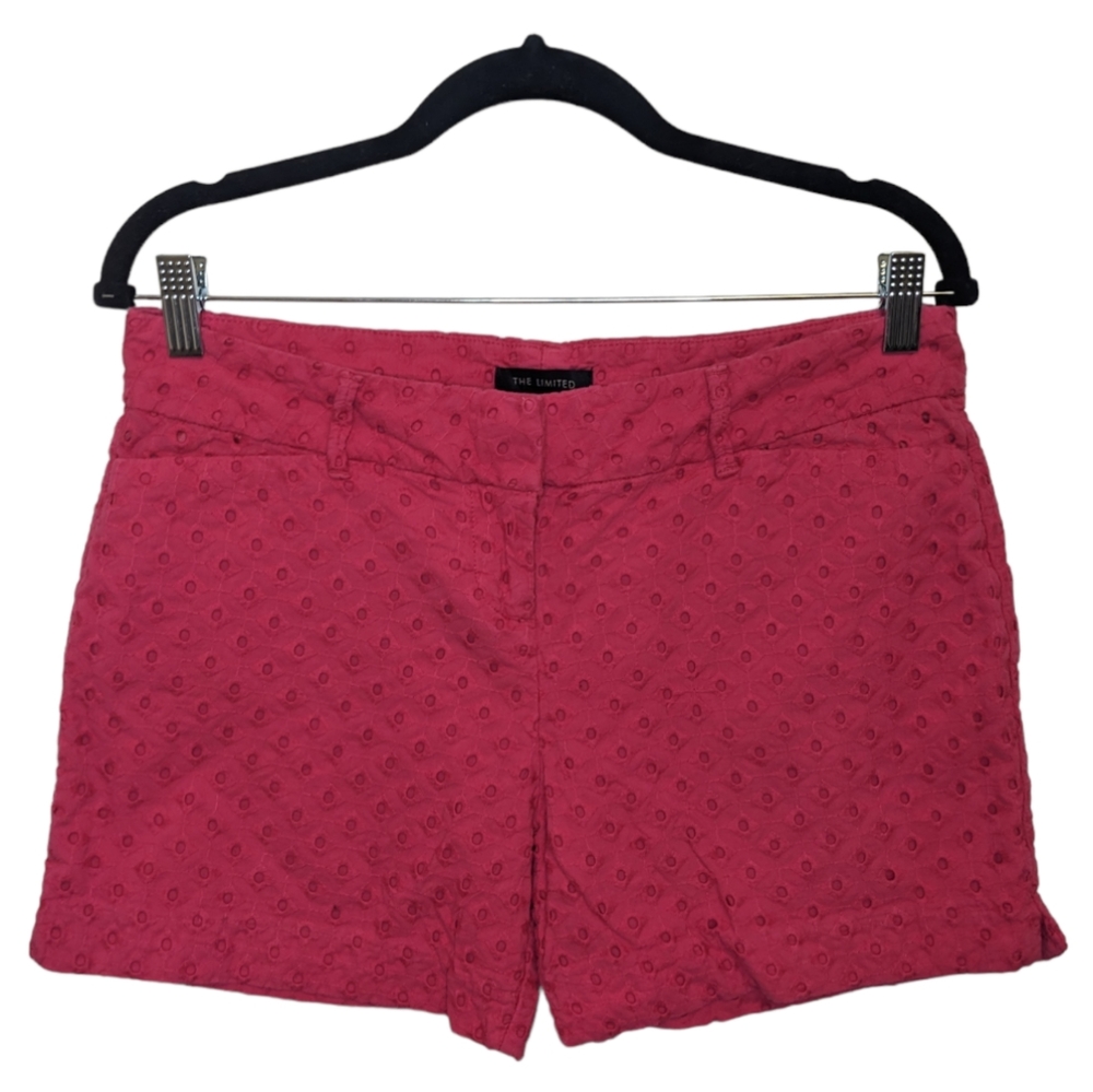 The Limited Women’s Pink Eyelet Shorts 💖 Size 8